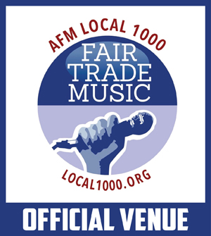 AFM 1000 Fair Trade Music logo